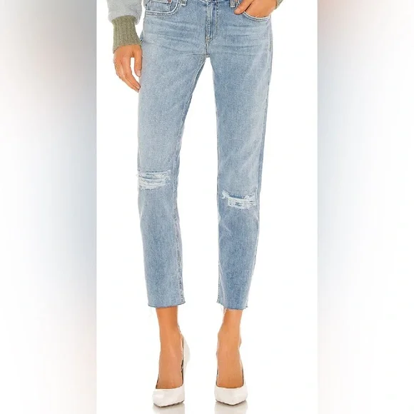 RAG & BONE Dre Low Rise Slim Boyfriend jeans size 24 - Picture 1 of 8